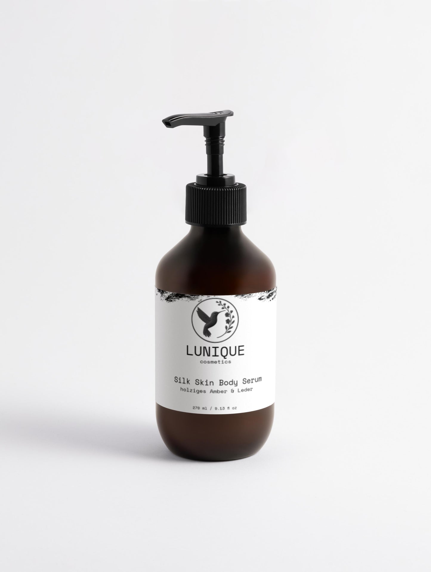 Silk Skin Body Serum, holziges Amber & Leder